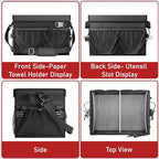 Grill Caddy with Lid (Black-with lid)