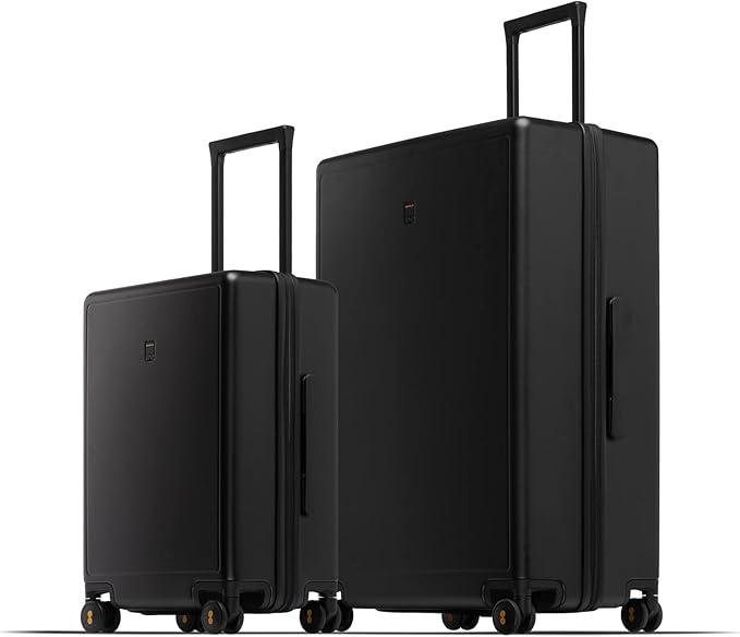 LEVEL8 Elegance Matte Luggage Set, 20 Inch Carry-on Luggage, 28“ Large Suitcase by LEVEL8