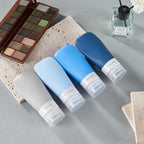 Travel Bottles for Toiletries (Blue 2oz / 2 Ounce)
