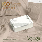 100% Egyptian Cotton Twin Size Sheet Set (Twin / 11 - Taupe)