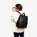 Itzy Ritzy Eras Diaper Bag Backpack – Large Capacity Sleek Daddy Diaper Bag - Image 2