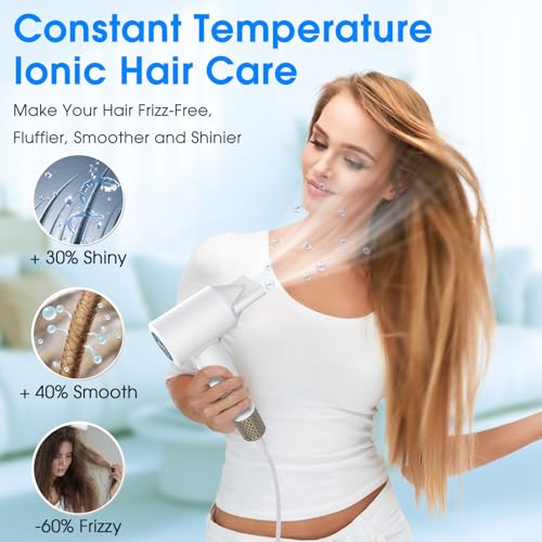 110000RPM Ionic Hair Dryer (White)