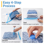 80% Space Saver Vacuum Storage Bags with Hand Pump