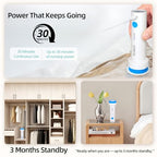 Hanging Vacuum Storage Bags with Electric Pump (Sheer / 4-Combo)