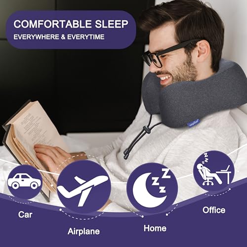 Neck Pillow for Travel (Black)