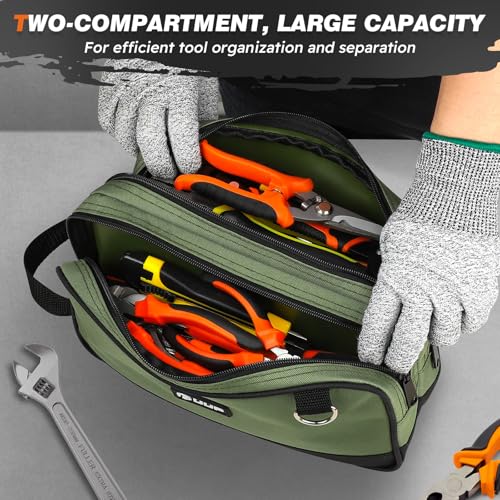 12" Tool Bag Small 2 (12" x 7" / Orange/Green 2Pack)