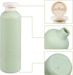 13.5oz Squeeze Bottles with Flip Cap, Refillable Plastic Travel Bottles - Image 3