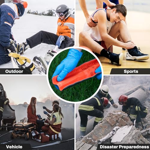 First Aid Moldable Splint 36" X 4.3" Orange (Orange)