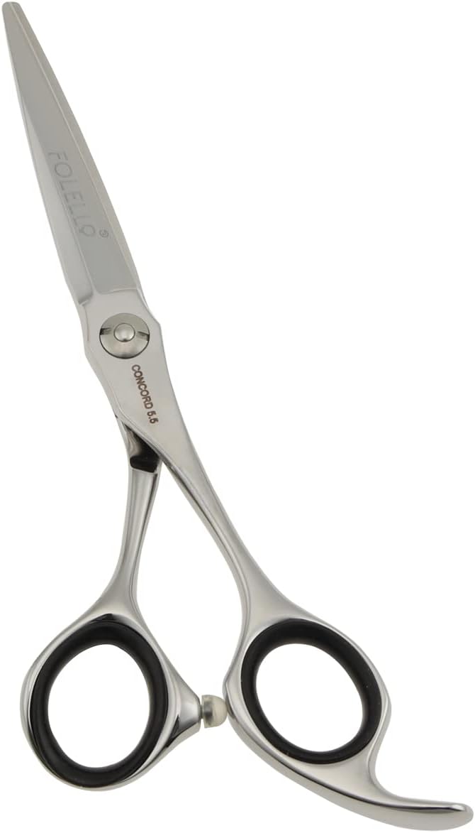 Hair Cutting Scissor – 5.5" 440C Japan Stainless Steel with Sword Blade and Ball Bearing Tension Screw – Grooming Tool for Men and Women