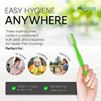 1000 Pack Disposable Toothbrushes with Toothpaste (1000 Pack)