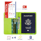 RFID Blocking Passport Holder (Green / Upgraded)