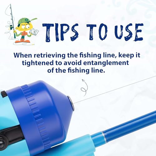 Kids Fishing Pole (blue)