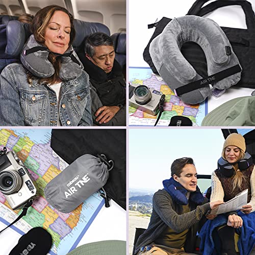 Inflatable Travel Pillow (Midnight)