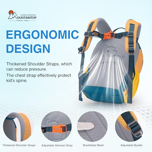 8L 12L Kids Backpack Toddler School Bag Girls Boys 2 (8l-yellow)