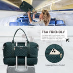 Travel Duffle Bag (Dark Green-L / Extra Large-2 Pcs)
