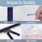 6 Pack Heavy Duty Moving Bags (6 Pack / Clear)