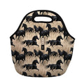LunchTote Zippered Bag Insulated Neoprene Caddy (Free Rein / Large 4.5 Quart Lunch Tote)