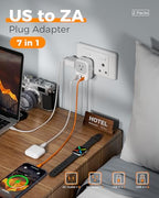 Type M Adapter for South Africa (White grey-Type M)