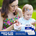 Hand Wipes – (Pack of 100) Benzalkonium Chloride Swabs Individual BZK Single-Use Packets by MEDca (100 Count (Pack of 1))