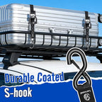 Ratchet Straps 1.5" x 15ft (Black / 15 ft)