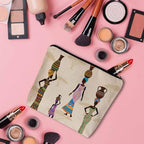 African Woman Makeup Bags Makeup Organizer (9 x 7.1 inch / African Woman)
