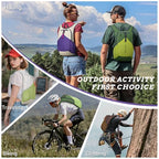 20L Small Hiking Backpack for Men Women Foldable Packable Back Pack Ultralight Hiking Daypack for Travel Camping Outdoor (Gray / 20L)
