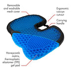 IN9115 Comfy Gel Coccyx Cushion Gel Seat Cushion (Wedge)