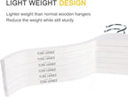 TOPIA HANGER Slim Wooden Hangers - Image 6