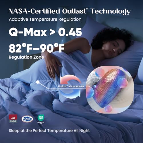 Temperature Regulating Comforter (Blush Pink / Ultimate Queen (90"x90"))