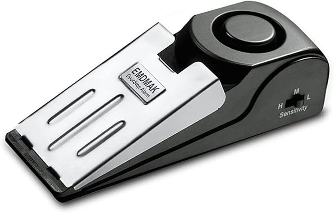 EMDMAK Door Stop Alarm with 120DB Siren Door Stop by EMDMAK%C2%AE
