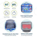 Kids Insulated Lunch Box (9.75 x 7 x 3.25 inches / Heroes)