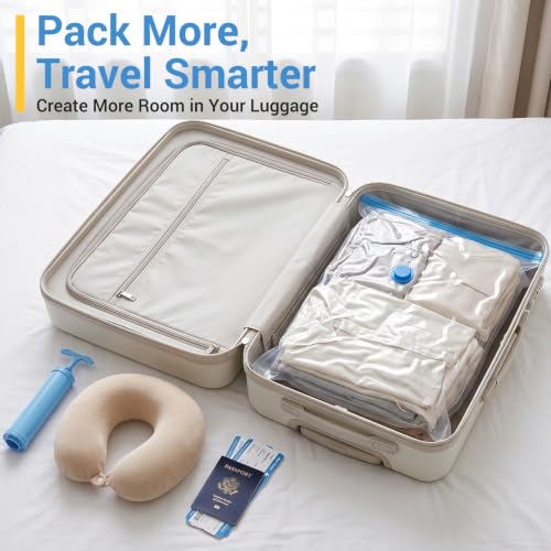 80% Space Saver Vacuum Storage Bags with Hand Pump