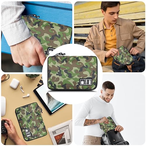 Electronics Organizer (Medium / A2-M-Camouflage Green)