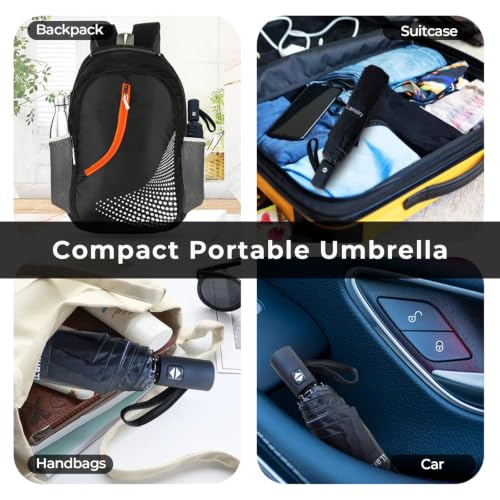 Compact Travel Umbrella (Pineapple (Auto))
