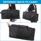 Finnhomy 120L Foldable Rolling Duffel Bag - Image 6