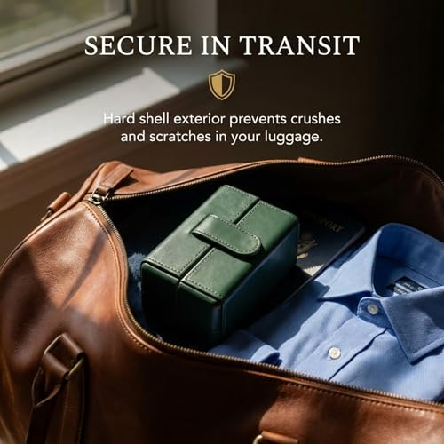 Single Watch Travel Case (Green)