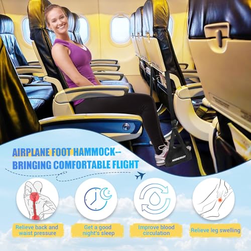 Airplane Foot Fammock (2 Pcs Black)