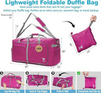 Extra Large Duffle Bag for Travel Women & Men. Durable (140L / Pink)
