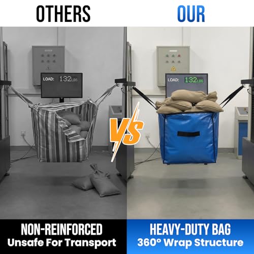 10 Pack Blue Extra Large Moving Bags (Blue / 10 Large)