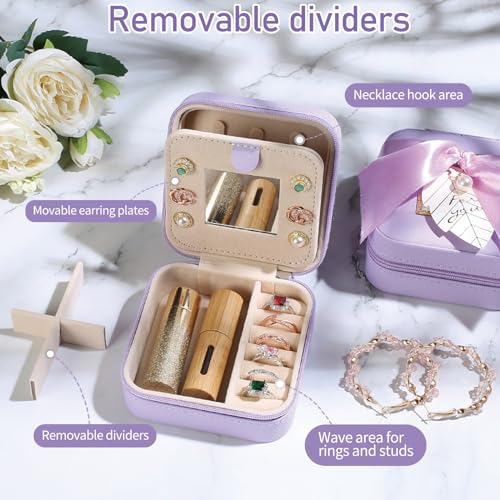 travel essentials jewelry box (purple / A)