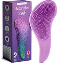 Glitter Hair Brush for Curly (Purple Glitter)