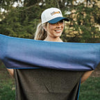 Athletic Running Towel (Tropic Twilight W/ Snaps)
