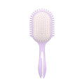 New Multifunctional Curly Hair Cushion Comb, 1Pc Oval New Air Cushion Comb WithHandle, Define Styling Brush,DetanglingHair Brush, Professional Hairstyle Comb, BouncingHair Brush (White Purple)