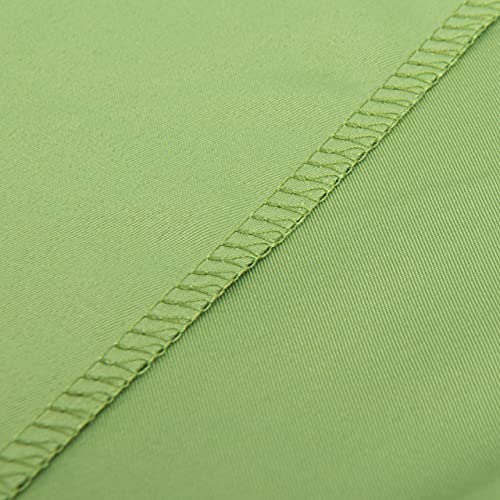 Toddler Pillows with Pillowcases Set (Green (Microfiber) / 13x18 Inch (Pack of 2))
