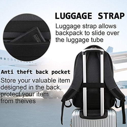 Laptop Backpack (Laptop / 15.6 Inch / Black)