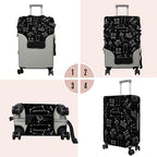 Travel Luggage Cover Suitcase Protector Fits 18 (A-1 / L(25-28in))