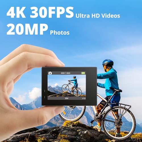 Brave 4 Action Camera 4K Ultra HD Video Waterproof Underwater Camera