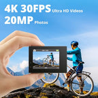 Brave 4 Action Camera 4K Ultra HD Video Waterproof Underwater Camera