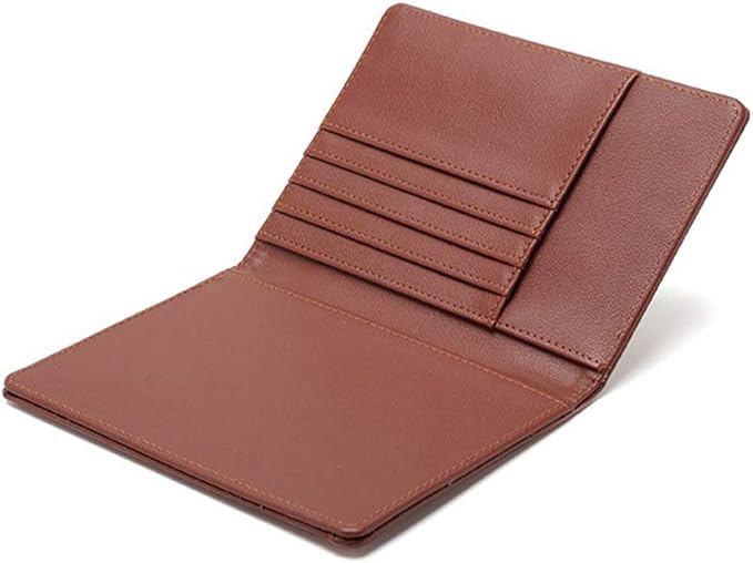 BAKUN Travel Wallet & Family Leather Passport Holder Cover RFID Blocking Travel - Image 4