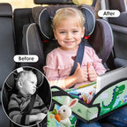 Kids Travel Tray for Car Seat (Green-1PCS)